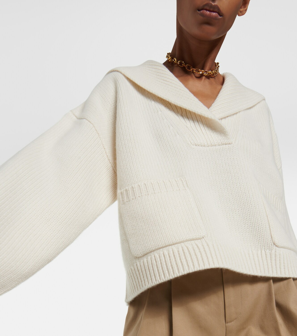 Nili Lotan - Boyfriend cashmere sweater