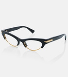 Bottega Veneta Fashion Show cat-eye glasses