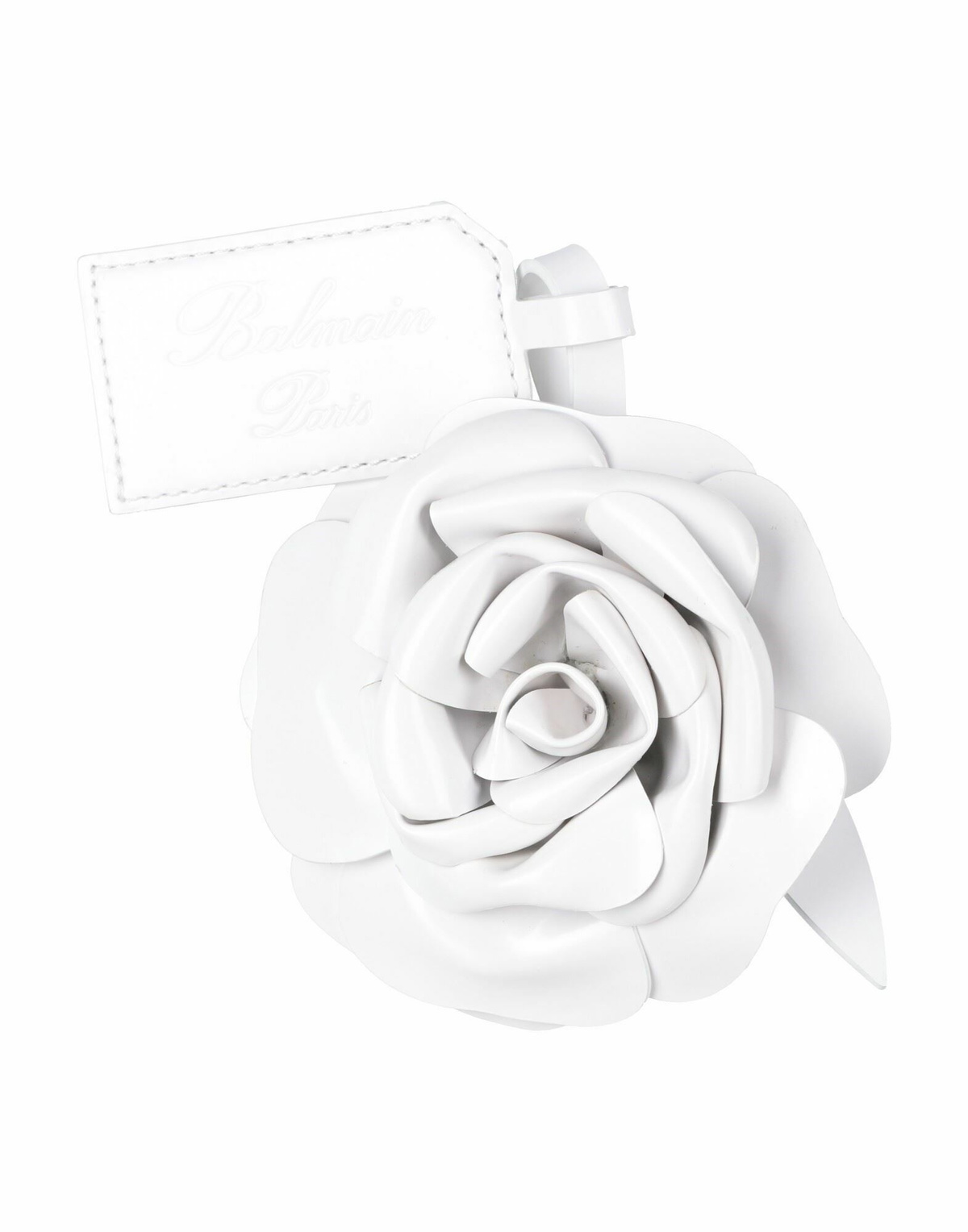 Balmain Womens Bag accessories & charms in White