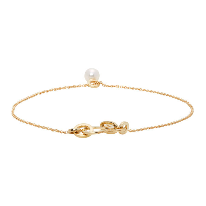 Sophie Bille Brahe Gold Palme de Perle Bracelet Sophie Bille Brahe
