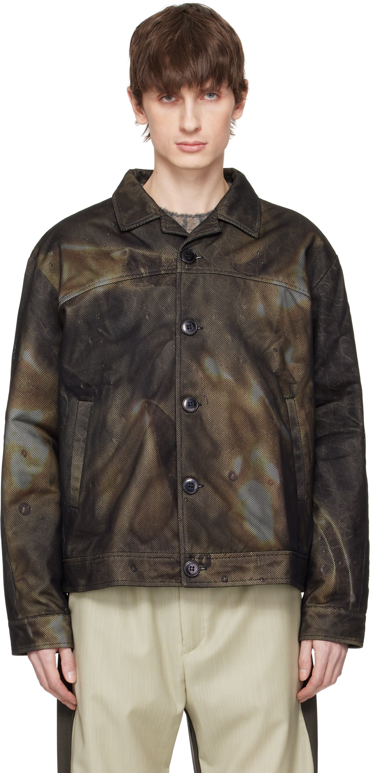 Serapis Black & Beige Golden Hour Jacket