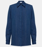 Gabriela Hearst Cruz cotton and linen shirt