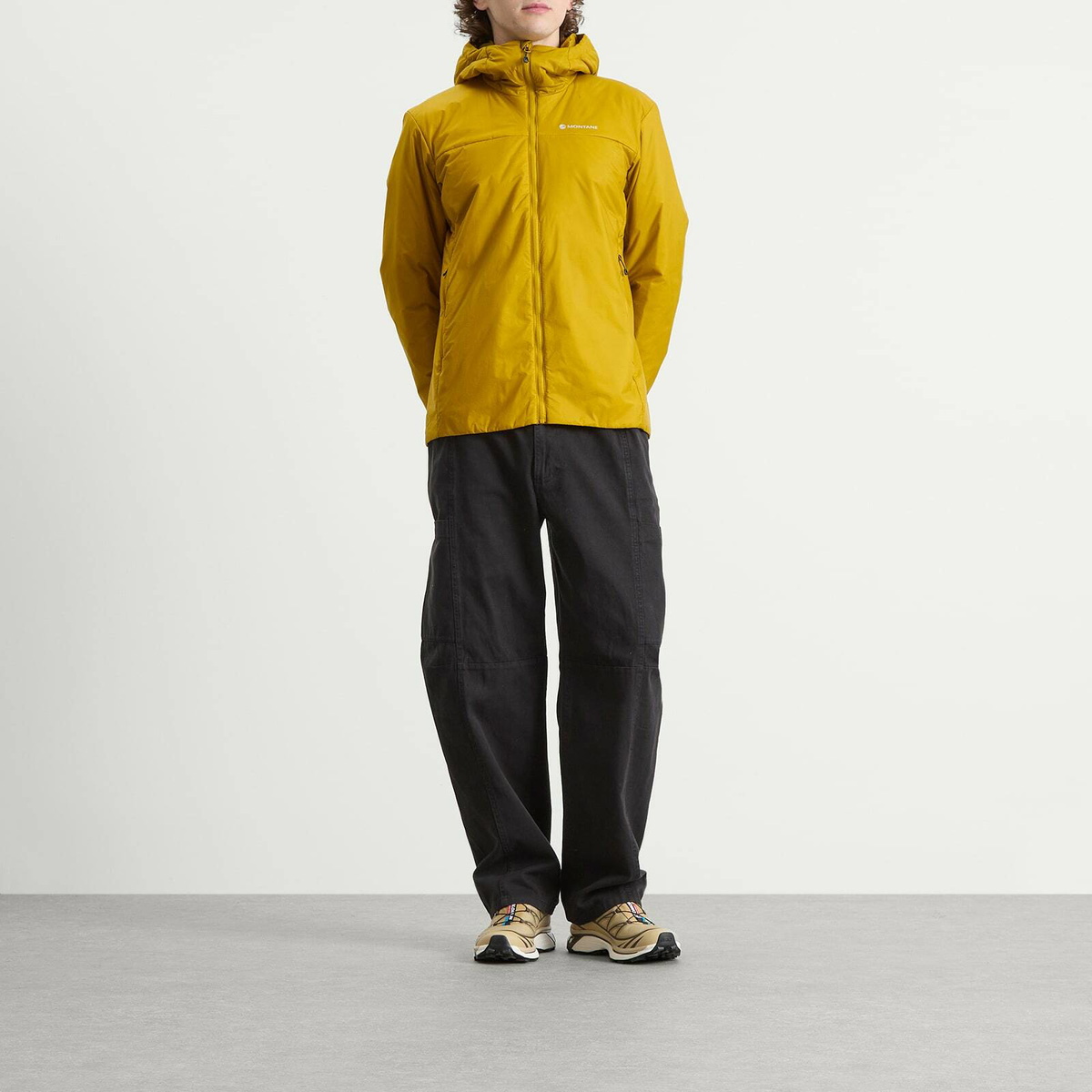 Montane Men's Fortes Lite Insulated Hoodie in Ginkgo Gold