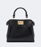 Fendi Peekaboo® Mini leather top-handle bag