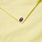 A Bathing Ape Kids Milo Shark T-Shirt in Yellow