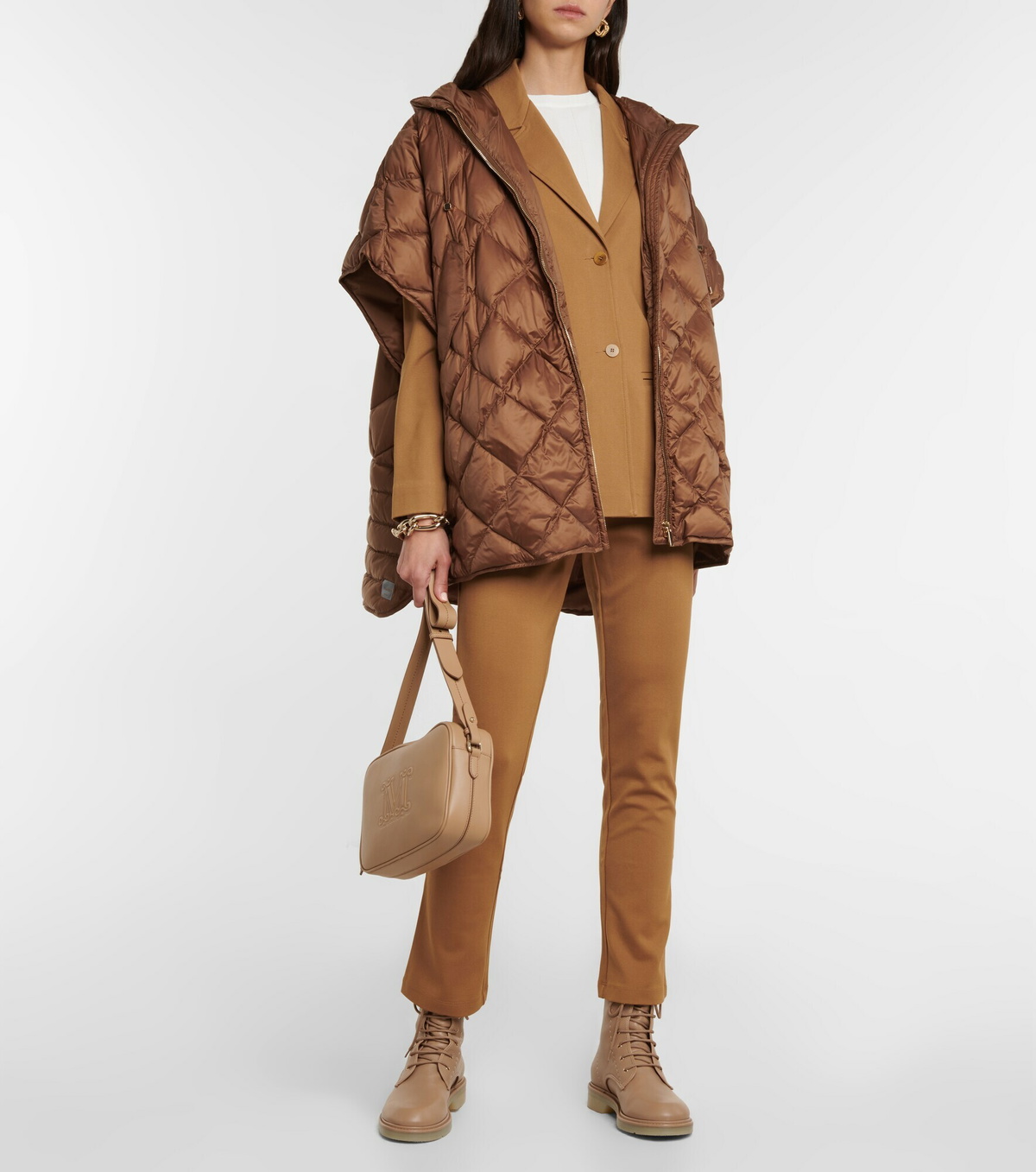 Max Mara - The Cube Treman quilted down vest Max Mara