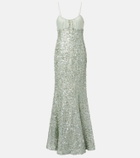 Simkhai Zarena sequined gown