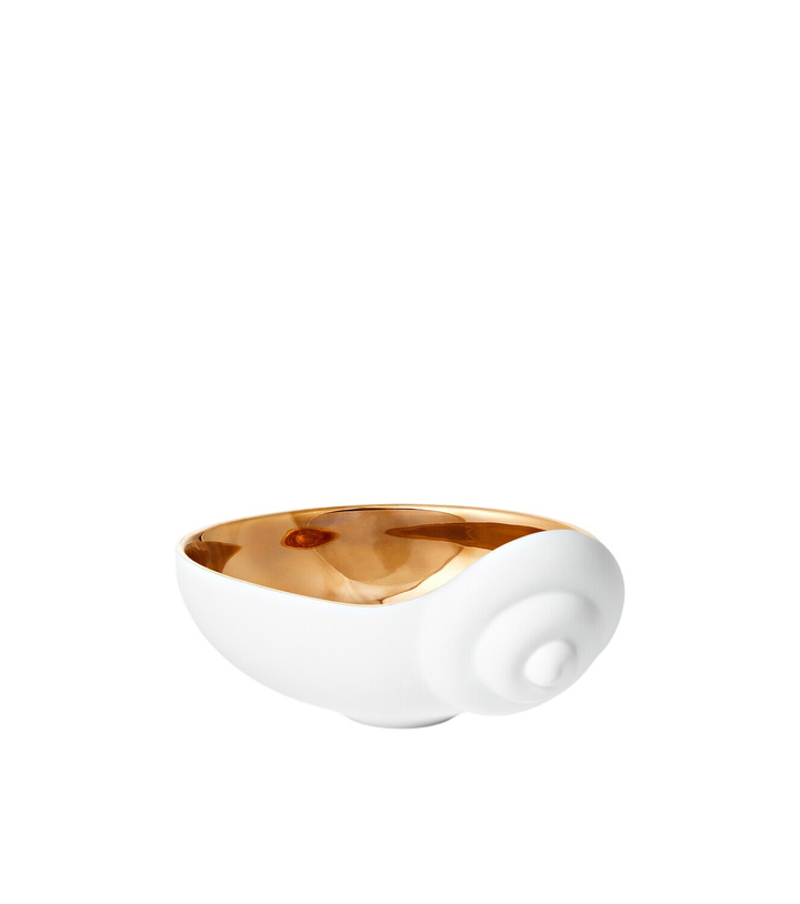 Photo: L'Objet x Jessica McCormack Small porcelain and 24kt gold bowl