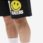 MARKET Men's Smiley Haters Sweat Short in Black