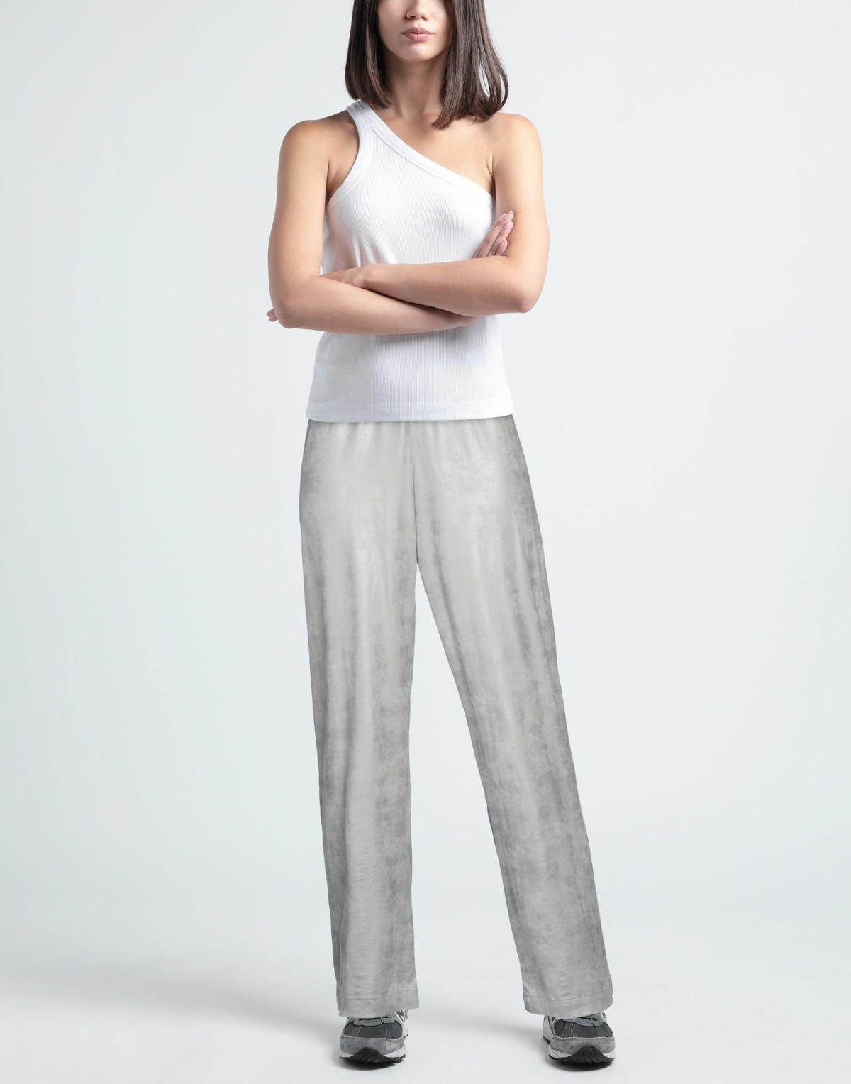 Alessia Santi Womens Pants in Grey