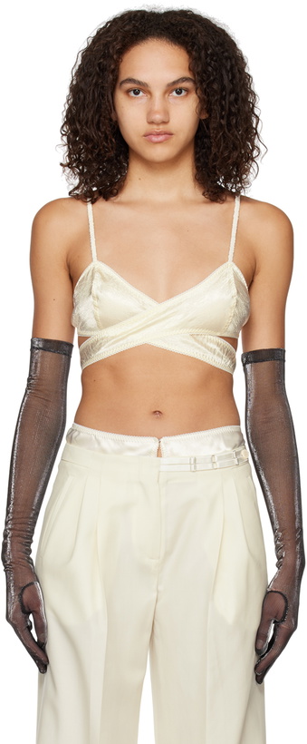 Photo: Anna October Off-White Élin Bralette