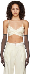 Anna October Off-White Élin Bralette