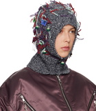 Chopova Lowena Gray Washed Up Balaclava