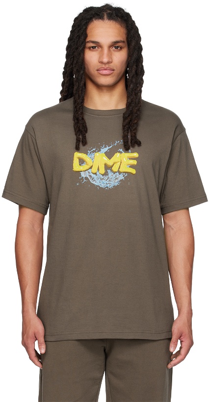 Photo: Dime Brown Splash T-Shirt