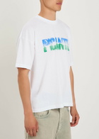 Picante Peace Printed Cotton T-shirt White
