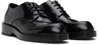 Jil Sander Black Lace-Up Derbys