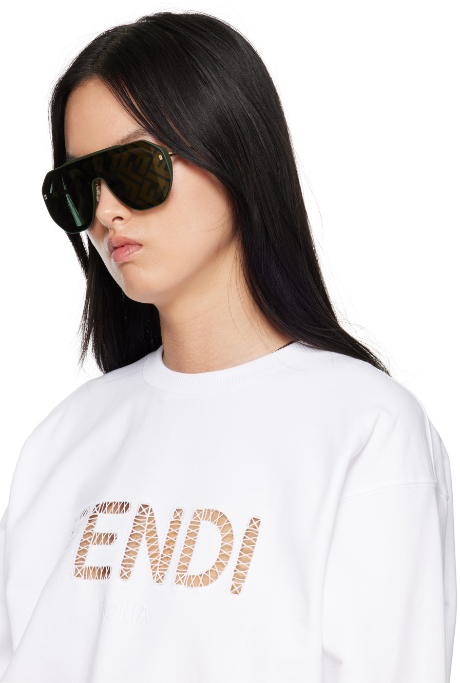 Fendi Green FF Evolution Sunglasses Fendi