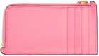 Valentino Garavani Pink Rockstud Card Holder