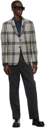 Z Zegna Check Long Sleeve Shirt