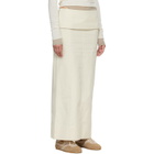Belle Anna Off-White Helia Maxi Skirt