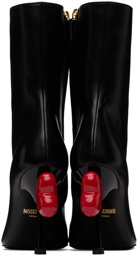 Moschino Black Sweet Heart Boots