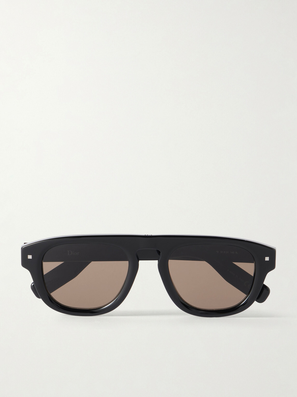 Dior Eyewear - Dior Line S2I Aviator-Style Acetate Sunglasses - Black