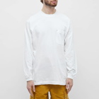 Barbour x and wander Long Sleeve T-Shirt in White
