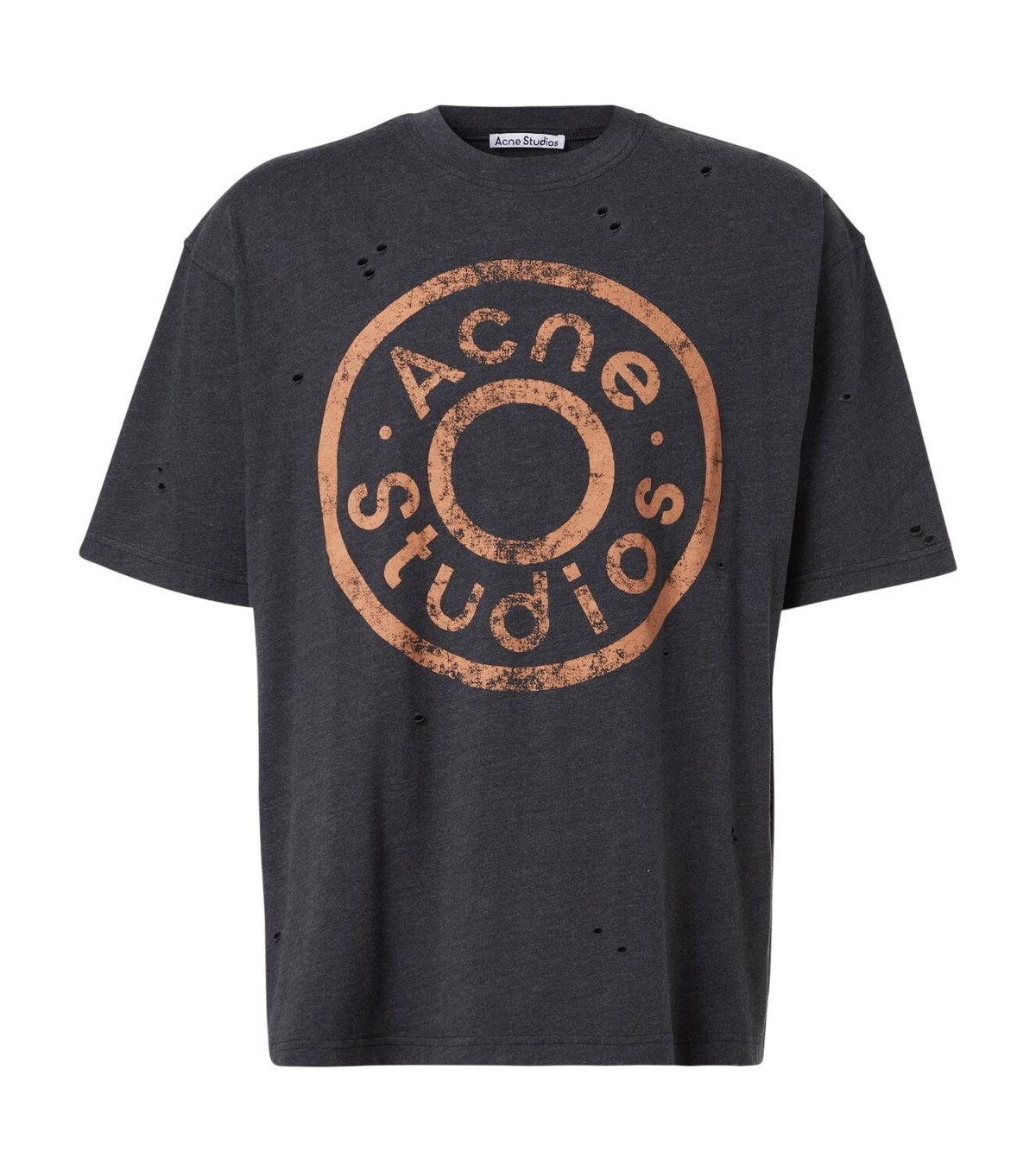 ACNE STUDIOS - Exford Oversized Iridescent Logo-Print Cotton