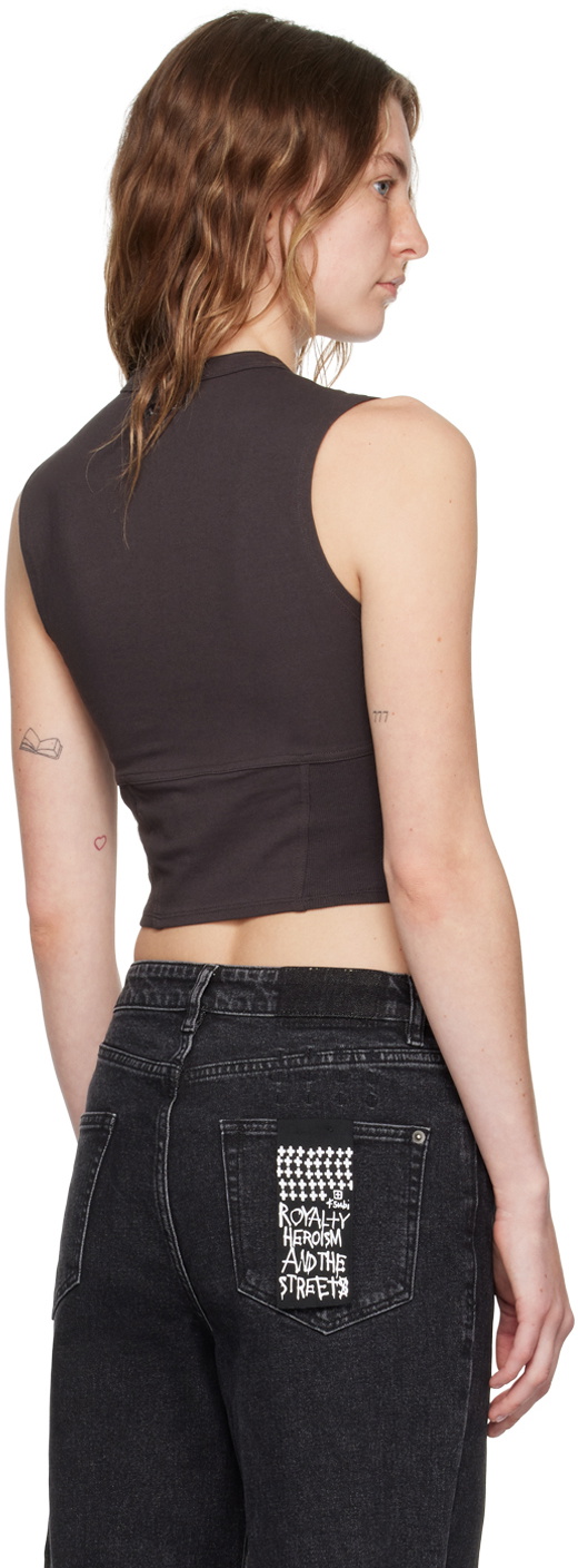Ksubi Black Staged Tank Top
