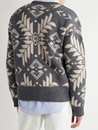 Polo Ralph Lauren - Intarsia Wool Sweater - Gray