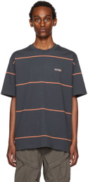 Nike Gray Embroidered T-Shirt