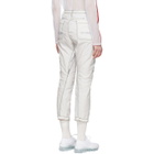 Kanghyuk White and Yellow Readymade Airbag Engineer Trousers