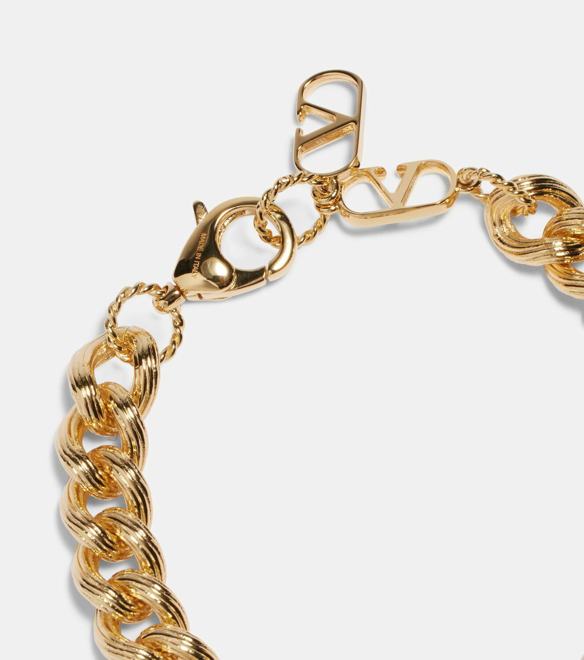 Valentino Eiffeltower crystal-embellished bracelet