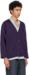 NEEDLES Purple Embroidered Cardigan