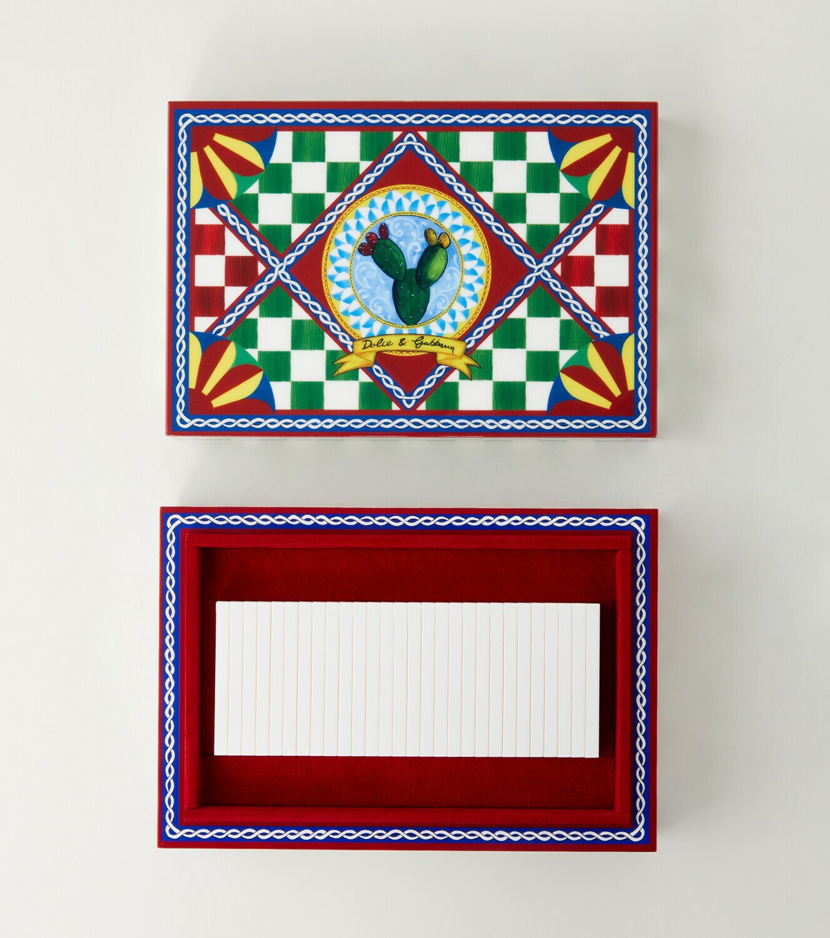 Dolce&Gabbana Casa Carretto domino set