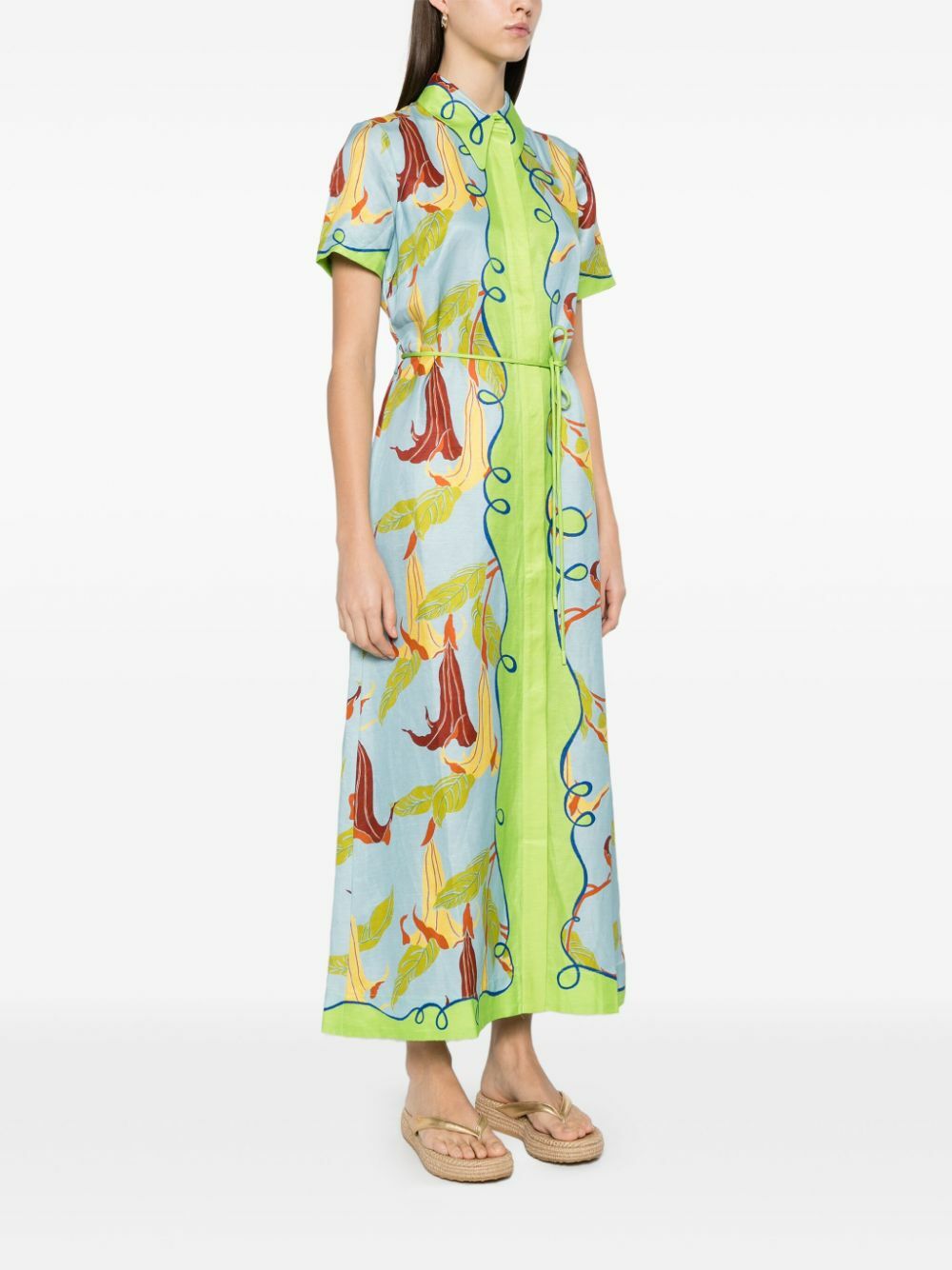 slim fit dress slacks Alemais Iris Strapless Gown in Green (TS) – Hampden Clothing