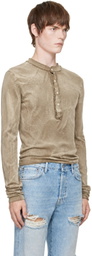 Edward Cuming Brown Stacked Henley