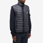 Stone Island Men's Lightweight Down Gilet in Navy Blue