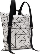 BAO BAO ISSEY MIYAKE Gray Flat Pack Backpack