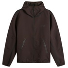Purple Mountain Observatory Men's Adv Soft Shell Balaclava Jacket in Chocolate