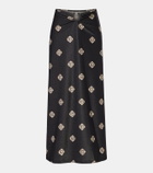 Johanna Ortiz Keel gathered maxi skirt