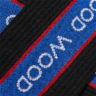 Wood Wood Men's Conor Logo Sports Socks in Black