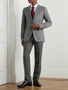 Kingsman - Herringbone Wool and Cashmere-Blend Blazer - Gray