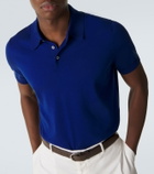 Dunhill Cotton and silk polo shirt