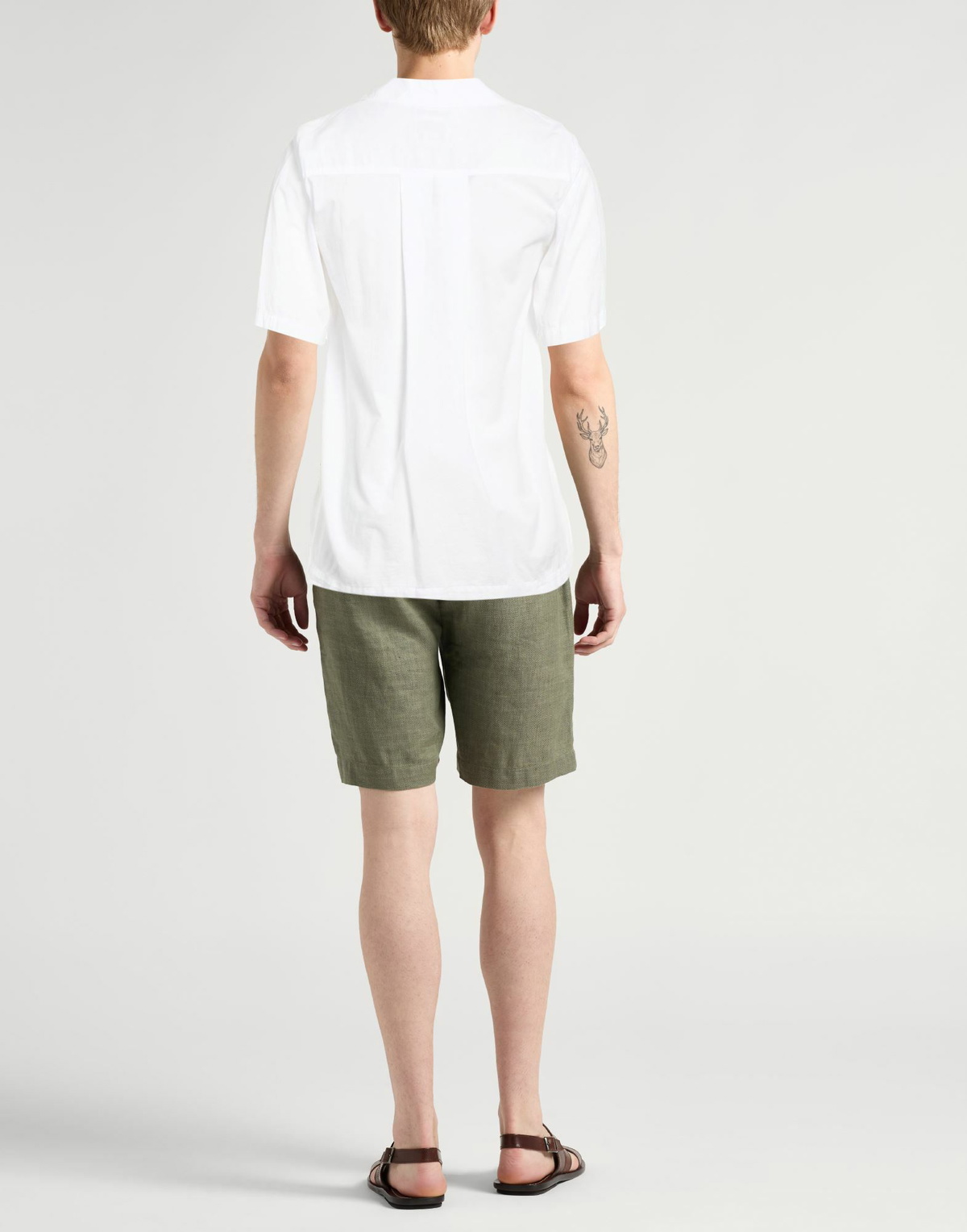 Crossley Mens Shirt in White