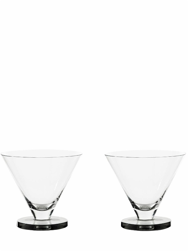 Photo: TOM DIXON - Set Of 2 Puck Cocktail Glasses