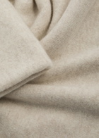 Loop Cashmere Lofty Blanket Cashmere Scarf - Cream - One Size