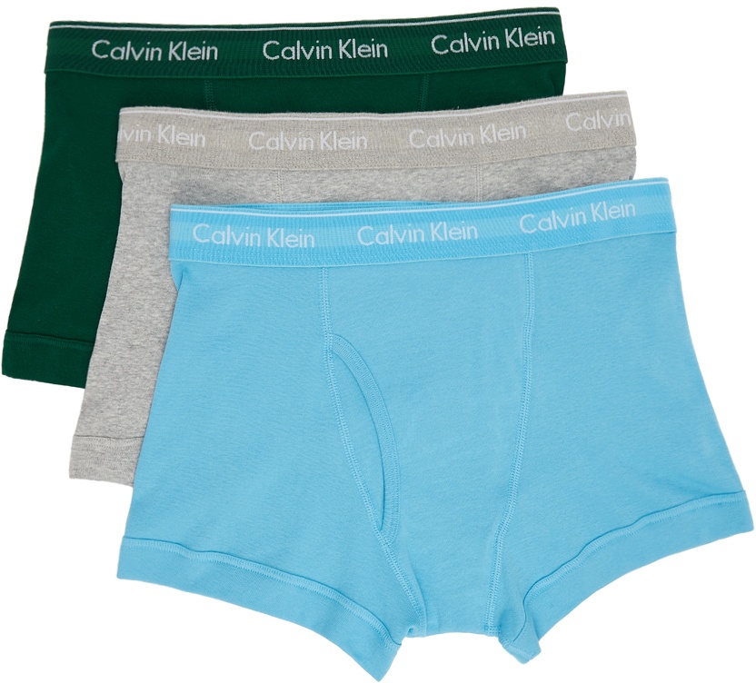 Calvin Klein Underwear Three-Pack Multicolor Cotton Classic Fit