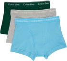Calvin Klein Underwear Three-Pack Multicolor Cotton Classic Fit Boxer Briefs
