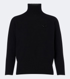 Simone Rocha Embellished cashmere turtleneck sweater